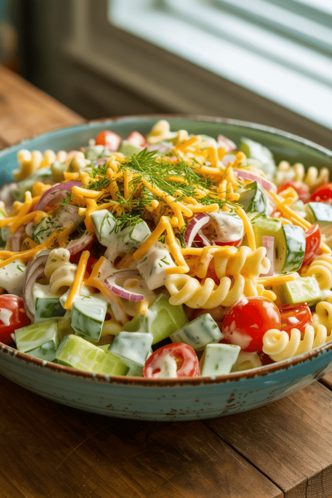 Pasta salad potluck favorite
