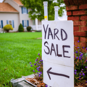 yard sale tips