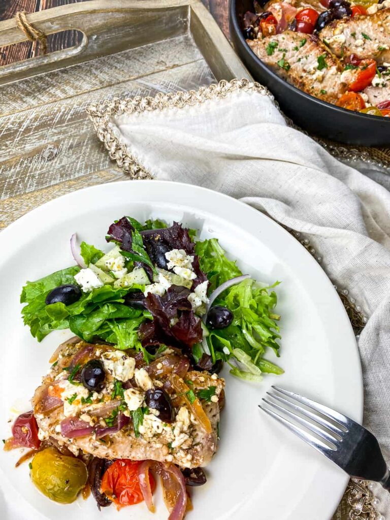 mediterranean pork chops