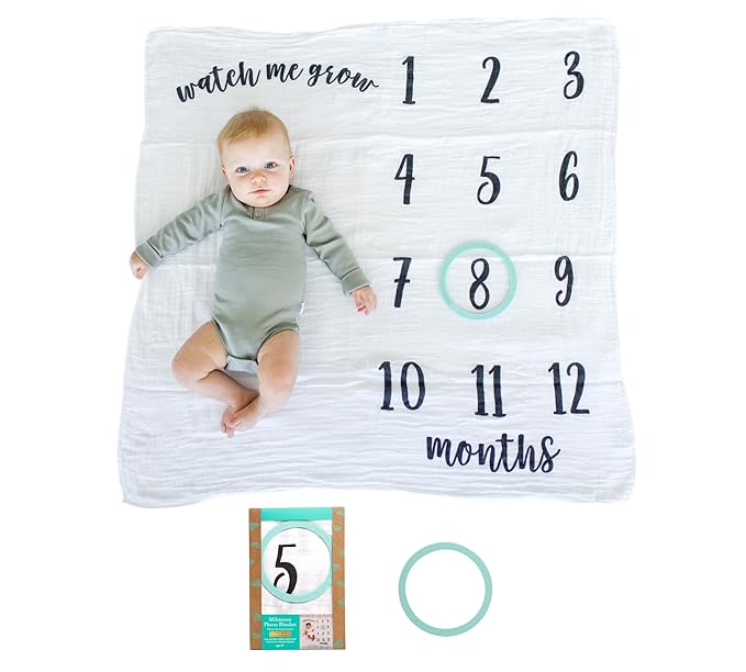 baby milestone blanket