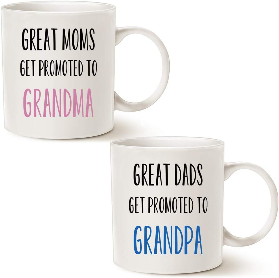 promoted to grandparent mugs