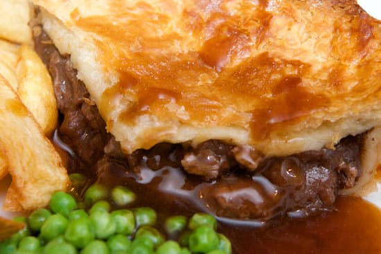 cut open guinness pot pie