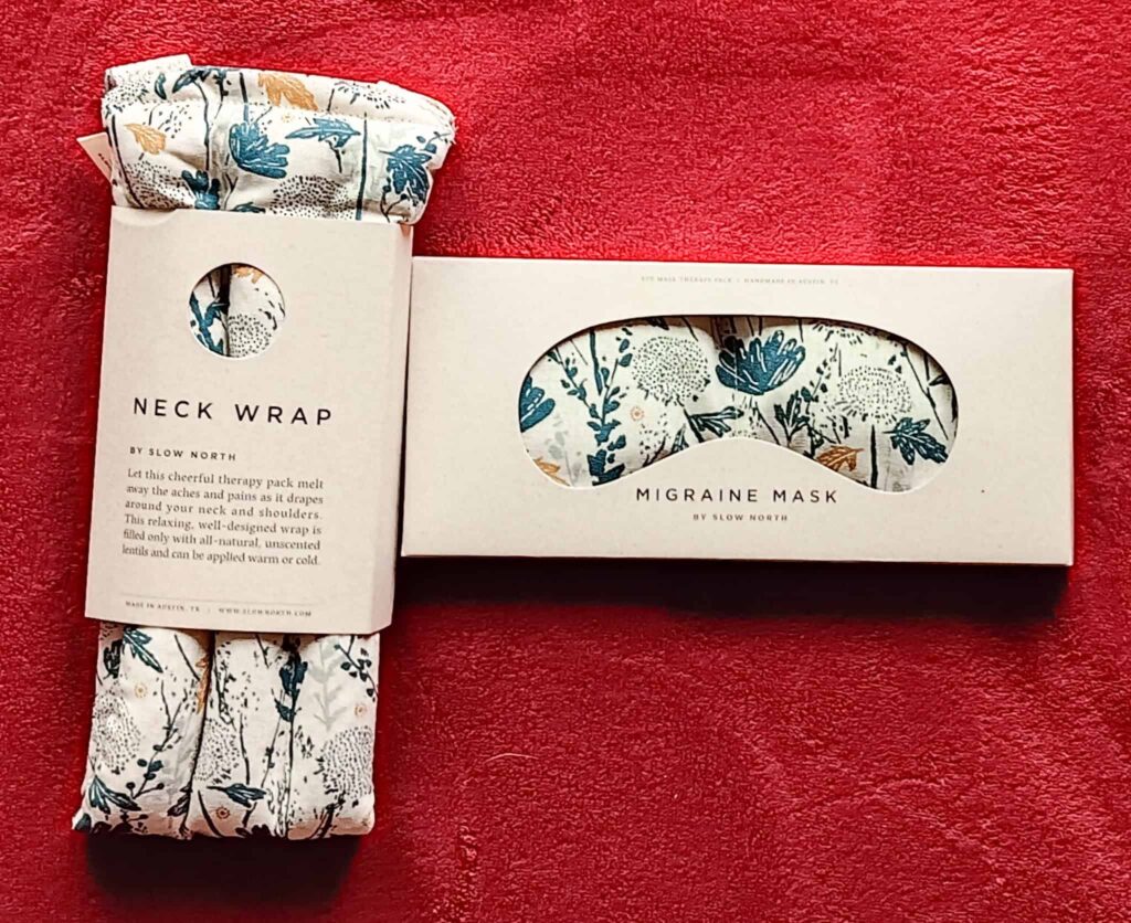 Slow North Neck Wrap/Eye Mask