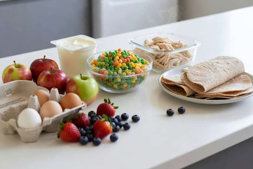 Easy meal ingredients for low-energy days with fibromyalgia