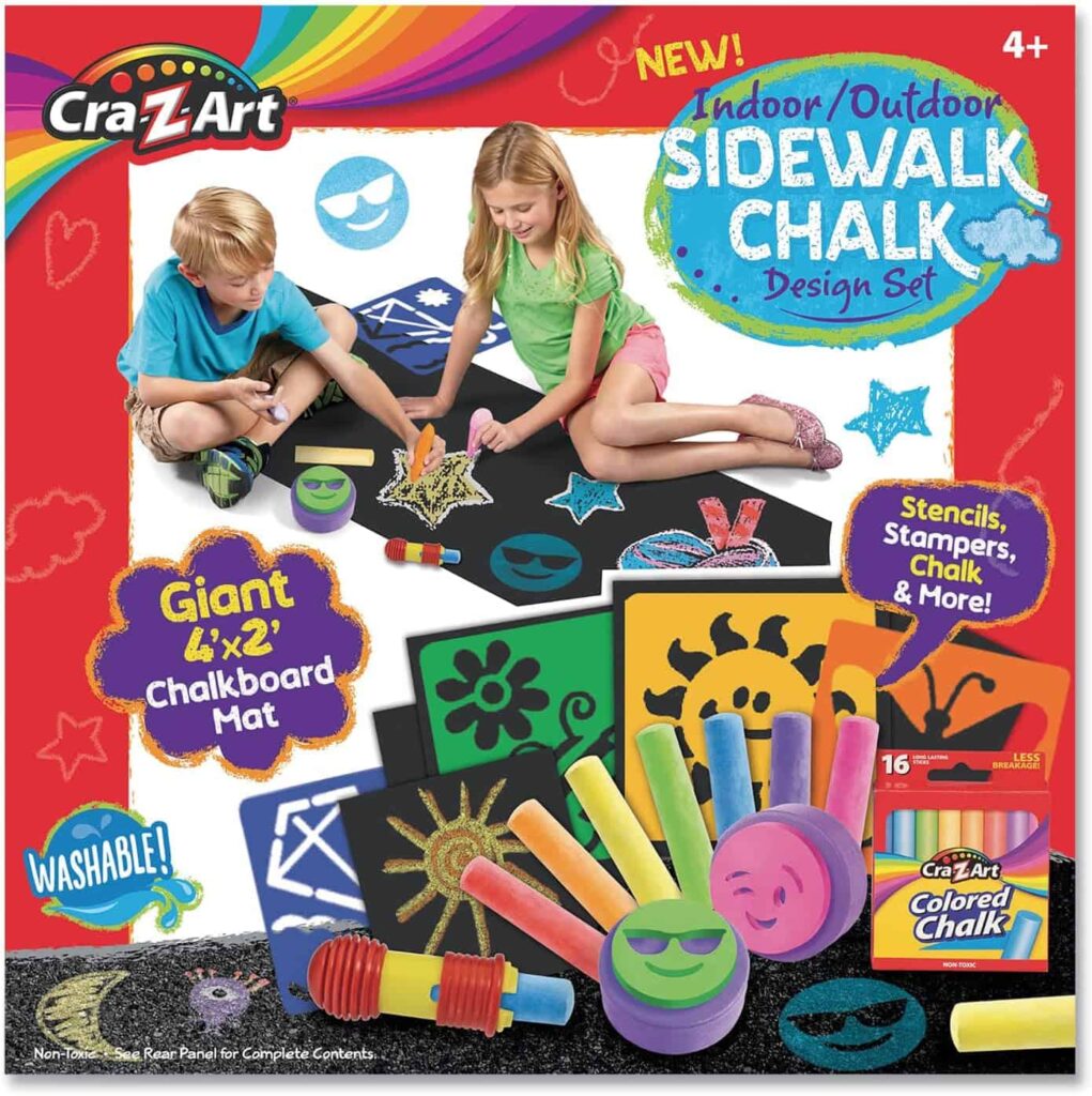 outdoor chalk set