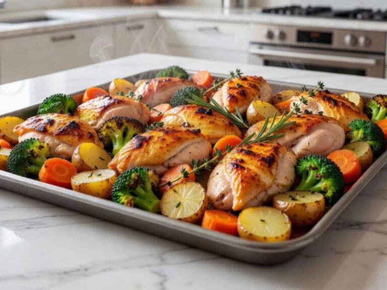 Weekly meal planner and recipe collection for organizing one-pan meals