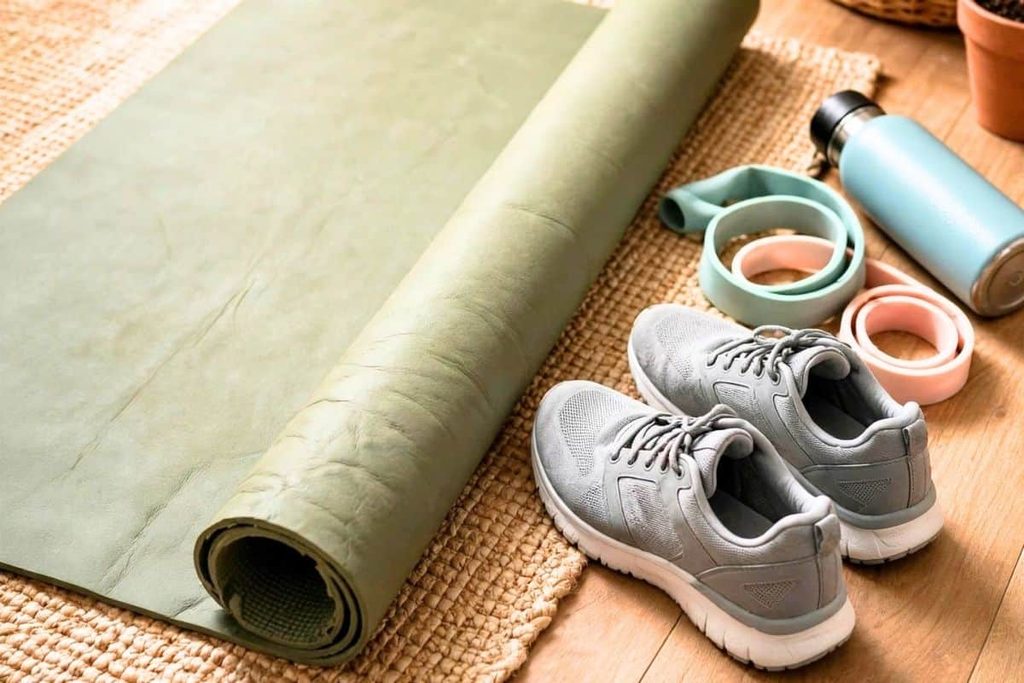 Simple home exercise setup for building a sustainable movement practice